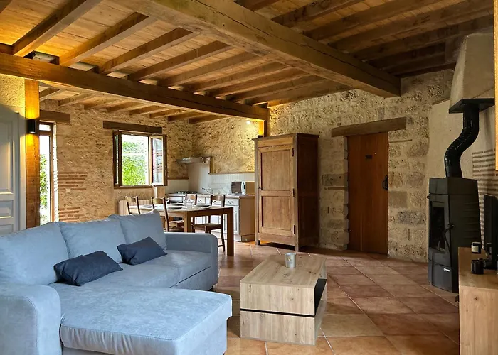 Maison En Pierre Cosy Avec Piscine Prive Dolmayrac